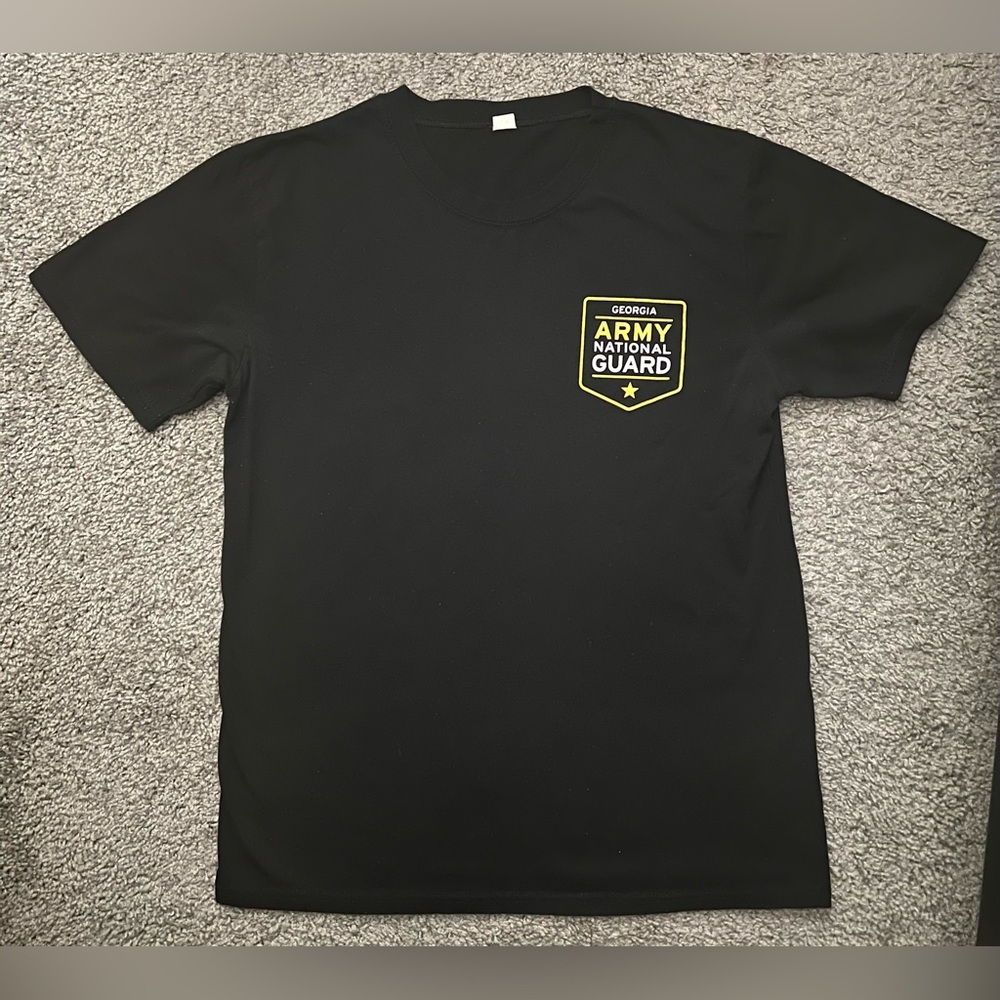 Georgia Army National Guard Black T-Shirt
